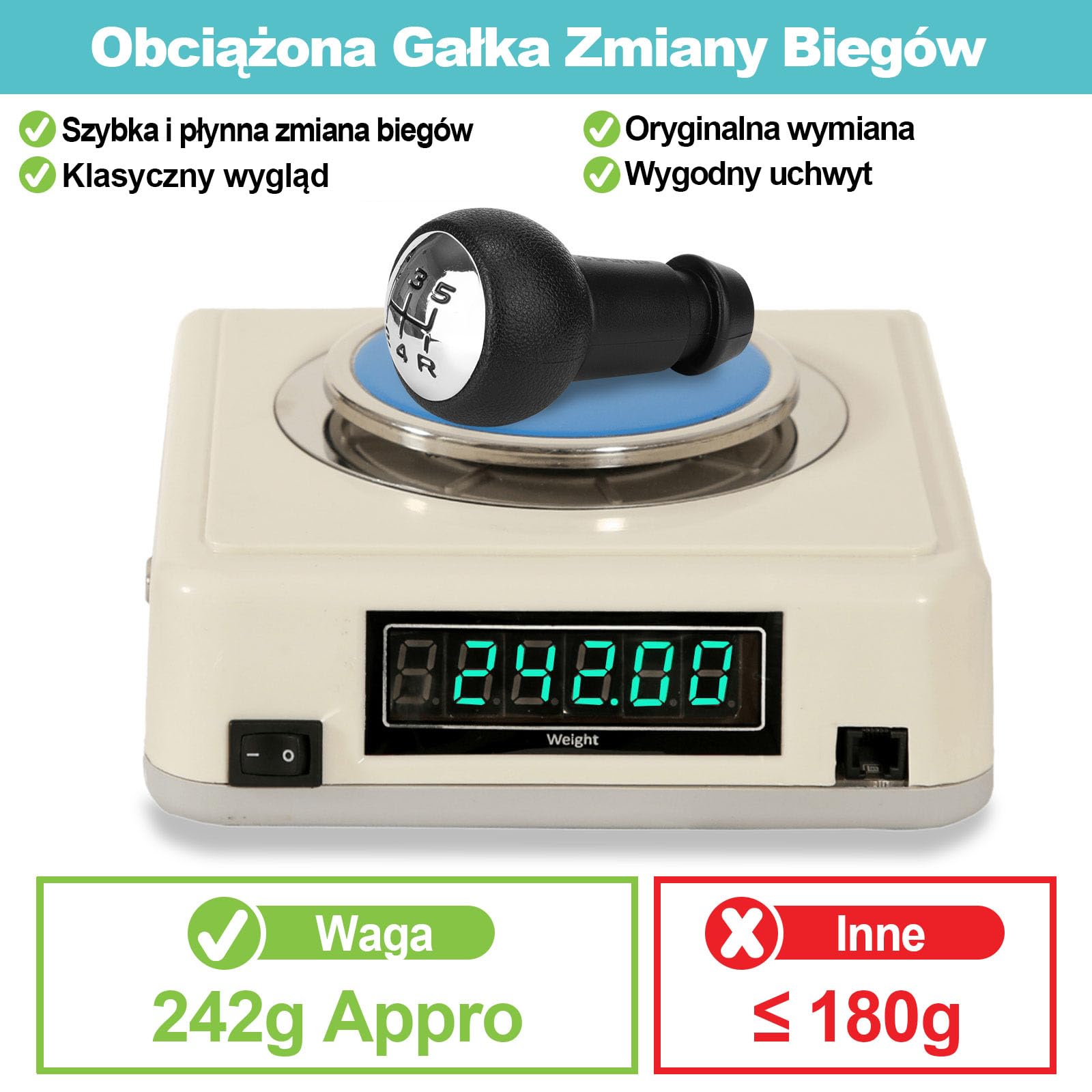5-biegowa ręczna gałka dźwigni zmiany biegów do Peugeot 106, 107, 207, 301, 307, 308, 407, 408, 508, 3008, 1007, CITROEN, C2, C3, C4, Picasso, czarna i srebrna