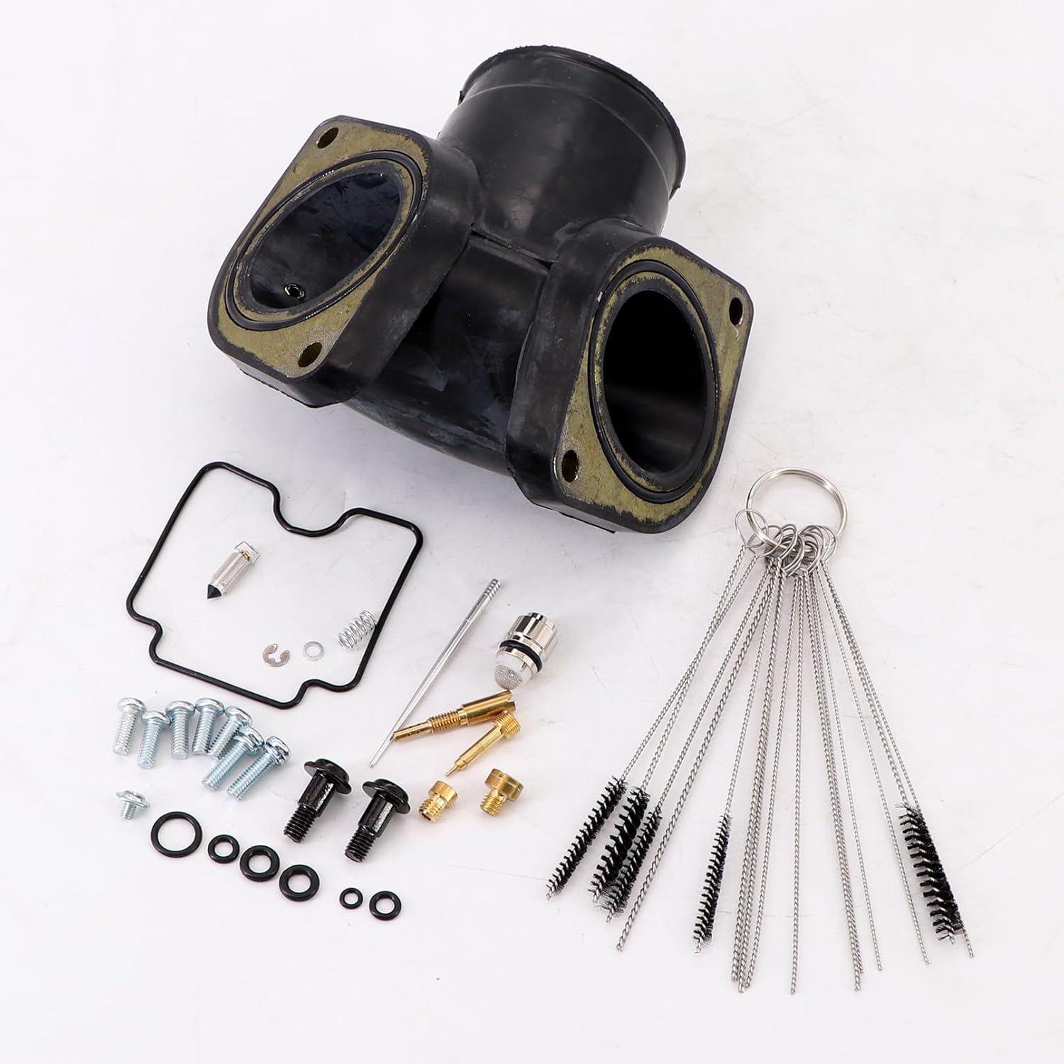 CARBURETOR INTAKE JOINT W/ O-RINGS FOR YAMAHA ROAD STAR 1600 XV1600 1999 - 2003 710412959062 - Foto 7