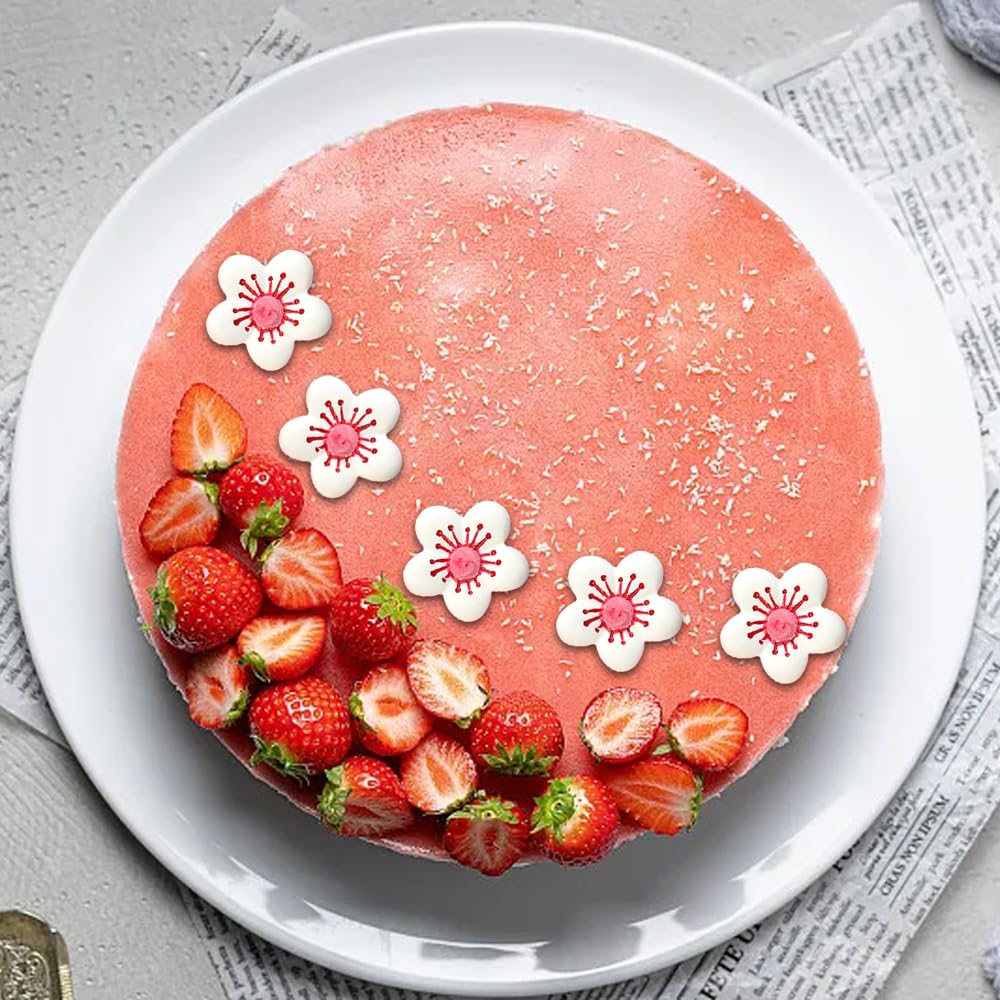 4 Stampi In Silicone A Forma Di Fiore - Per Cioccolato, Sapone, Candele, Rosa, Margherita, Girasole - Foto 5