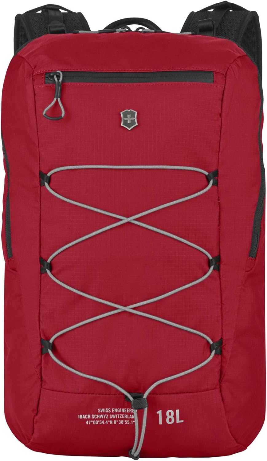 Victorinox Altmont Active Lightweight Laptop Backpack, Red, 17.3-Inch / 18L