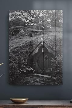 Decovetro Glass Painting Lord of the Rings Hobbit House