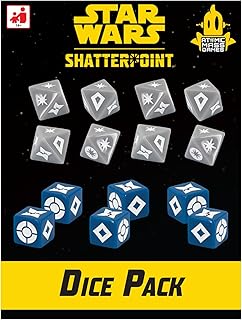 Star Wars Shatterpoint DICE Pack - Essential Add-On Perfect for Building a Strike Team, Tabletop Miniatures Game for Kids & Adults, Ages 14+, 2 Players, 90 Min Playtime, Made by Atomic Mass Games