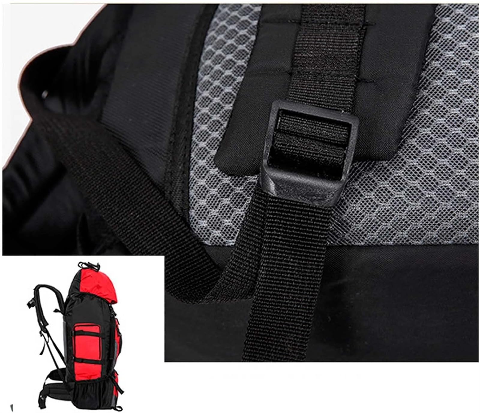 Mochila Viaje Mochila Montaña Mochila Impermeable De 90L Para Pesca, Mochila De Viaje, Bolsa De Acampada, Montañismo Mochila Trekking