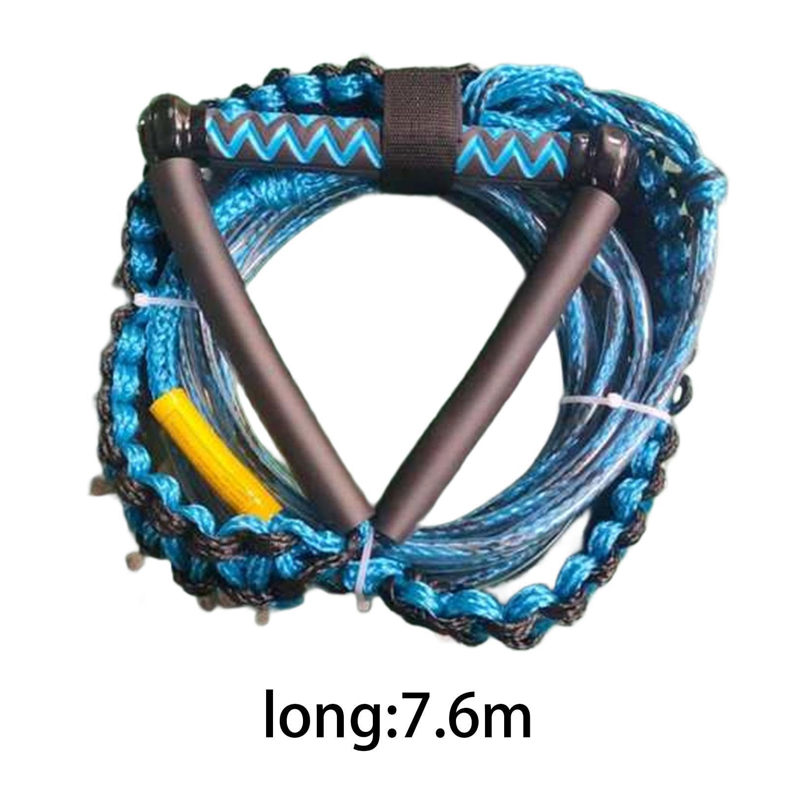 Corde de Ski Nautique/Surf/Surf Robuste, légère et Confortable avec poignée Ergonomique. Convient à pour Tous Les Sports Nautiques et Offre Une Prise en Main Confortable. Multifonctionnelle.