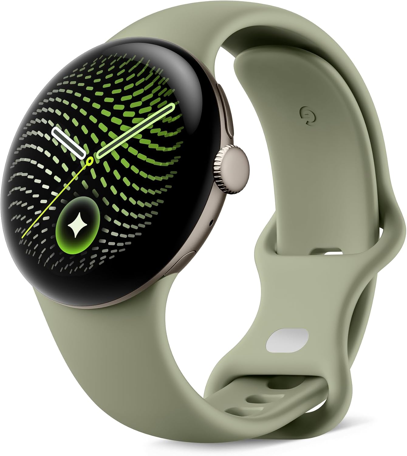 Pixel Watch 5 (41mm) - Android Smartwatch - Olive - Wi-Fi | Gemini Intelligence, domed display, comprehensive health and fitness tracking
