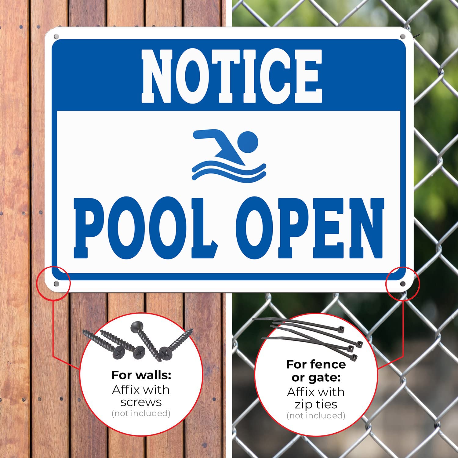 Metallschild 'Sperrbereich' - Vintage Wanddekoration 20x30cm Für Innen & Außen