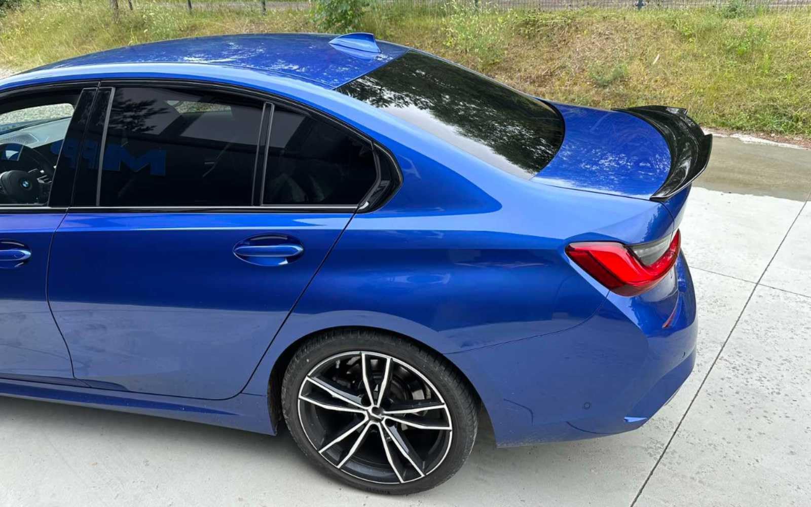 MpTuned G20 PSM Style Spoiler posteriore nero lucido per Serie 3 2019-2023 Performance Tuning 4 porte berlina 318i 320i 330i 340i m340i 318d 320d 330d 340d m340d
