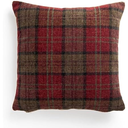 red check cushions