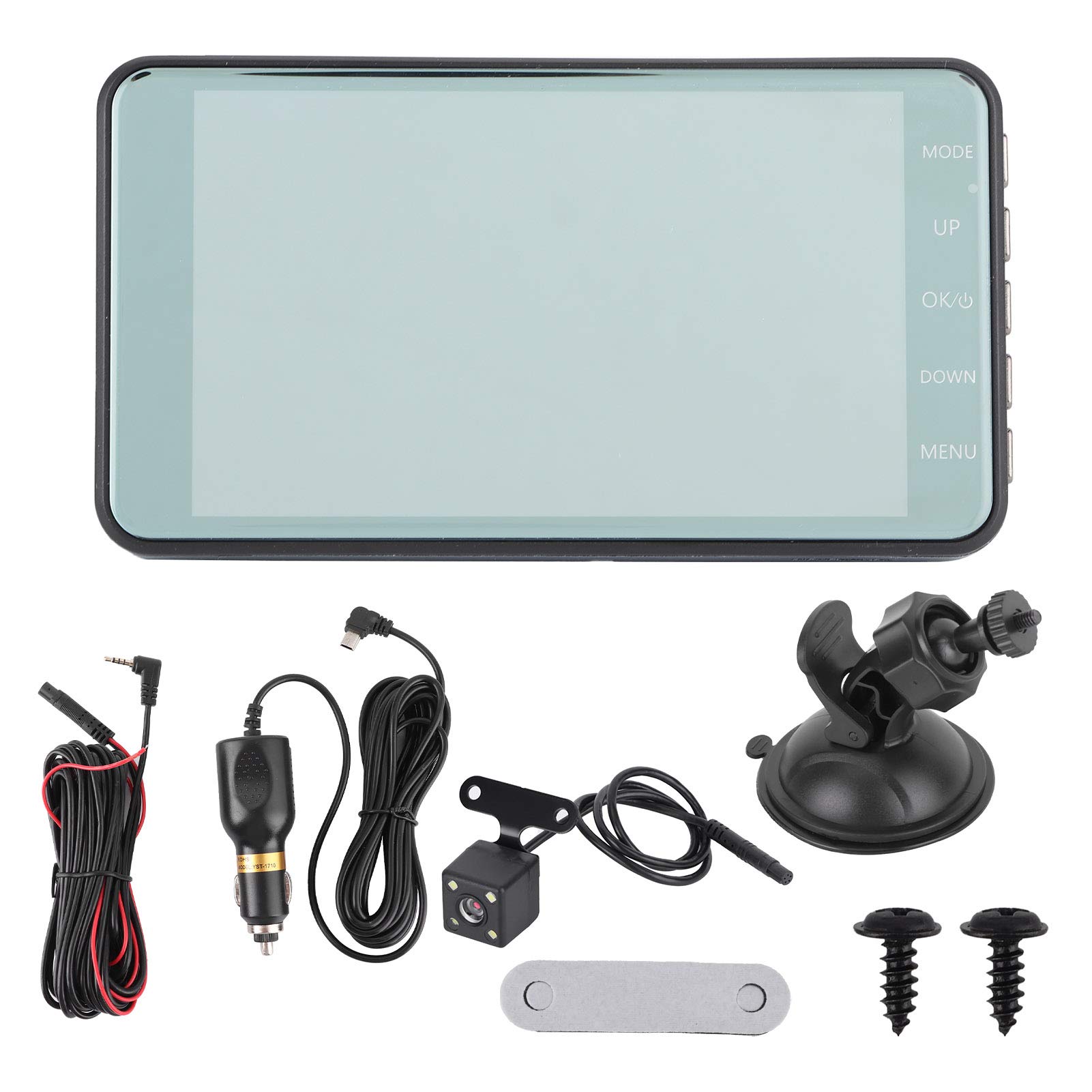 Oryzom 4K Dashcam with 3.94 Screen/Front & Rear/Car Camera with 170° Wide Angle Lens/Night Vision/Parking Monitor/G-Sensor(1080P Cigarette Lighter Car Charger Oryzom 4K Dashcam with 3.94 Screen/Front & Rear/Car Camera with 170° Wide Angle Lens/Night Vision/Parking Monitor/G-Sensor(1080P Cigarette Lighter Car Charger