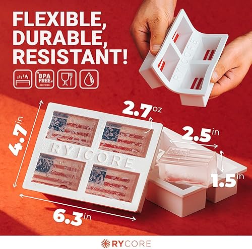 Miniatura 2 de Kit de moldes de silicona de resina con bandera de veteranos del ejército de EE. UU., moldes únicos versátiles y grandes de 3 pulgadas para