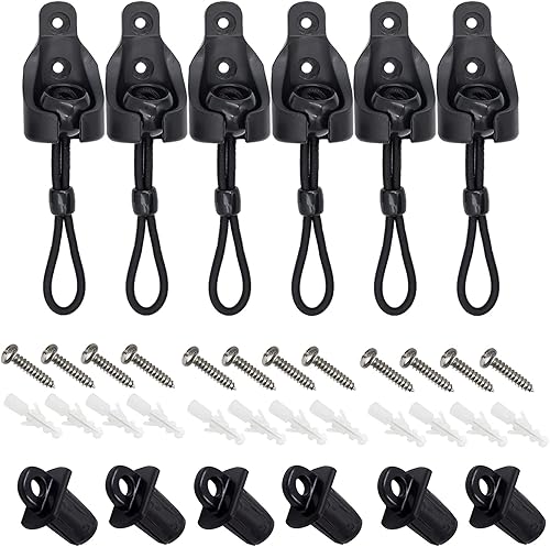 Accesorios de repuesto para sombrillas, kit de salto elástico y extremo de cubierta, 3 juegos, adecuado para persianas enrollables externas Coolaroo