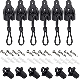 Sunshade Coolaroo Replacement Accessories, Bungee End Cap Kit Black 3 Sets