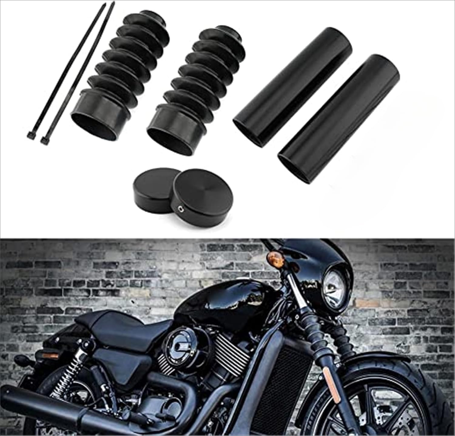 Amazon | Ghbunuz ハーレー X48/ XL1200x カスタム向け フルフロント