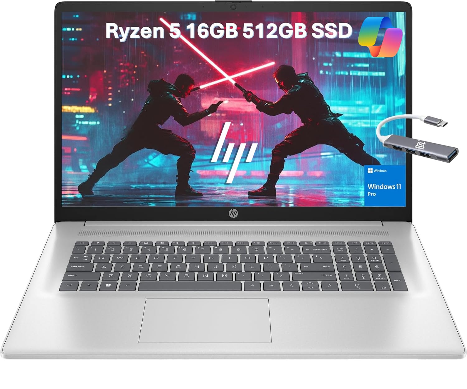 HP17.3Core 516GBメモリ5、12GB Windows11 Amazon.com: HP 17 Laptop, 17.3