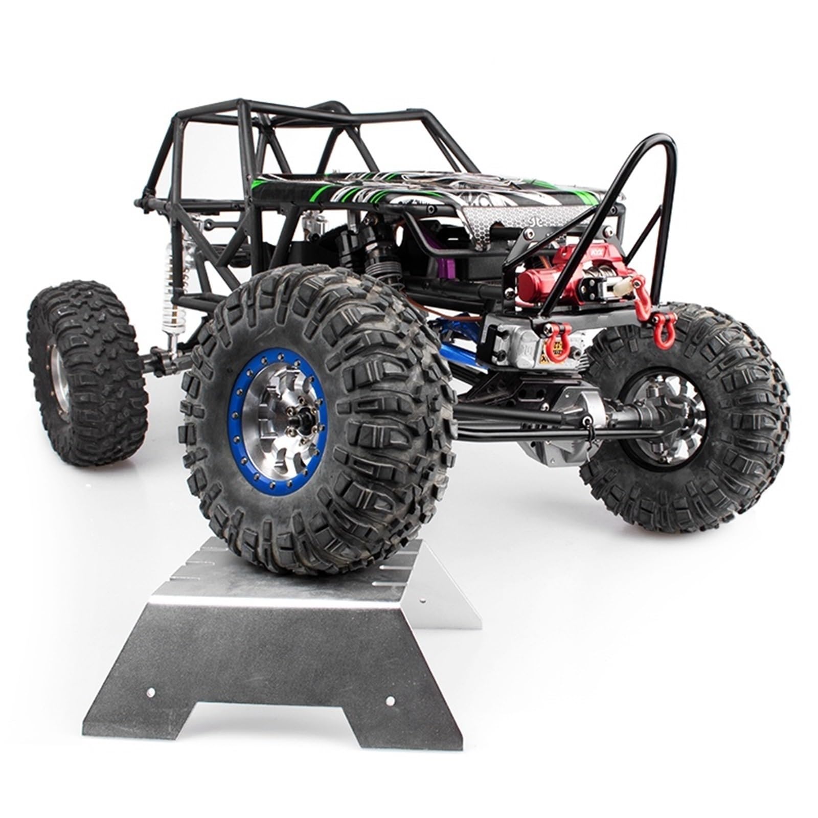 Paraurti RC per Axial per Wraith 90018 90020 90031 1/10 RC Crawler per Buggy Parti Aggiornamento Refit Accessori Paraurti Anteriore Barriera di Protezione