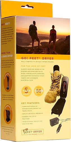 Miniatura 6 de PEET GO Secador eléctrico portátil de 2 zapatas con adaptador de corriente para vehículos
