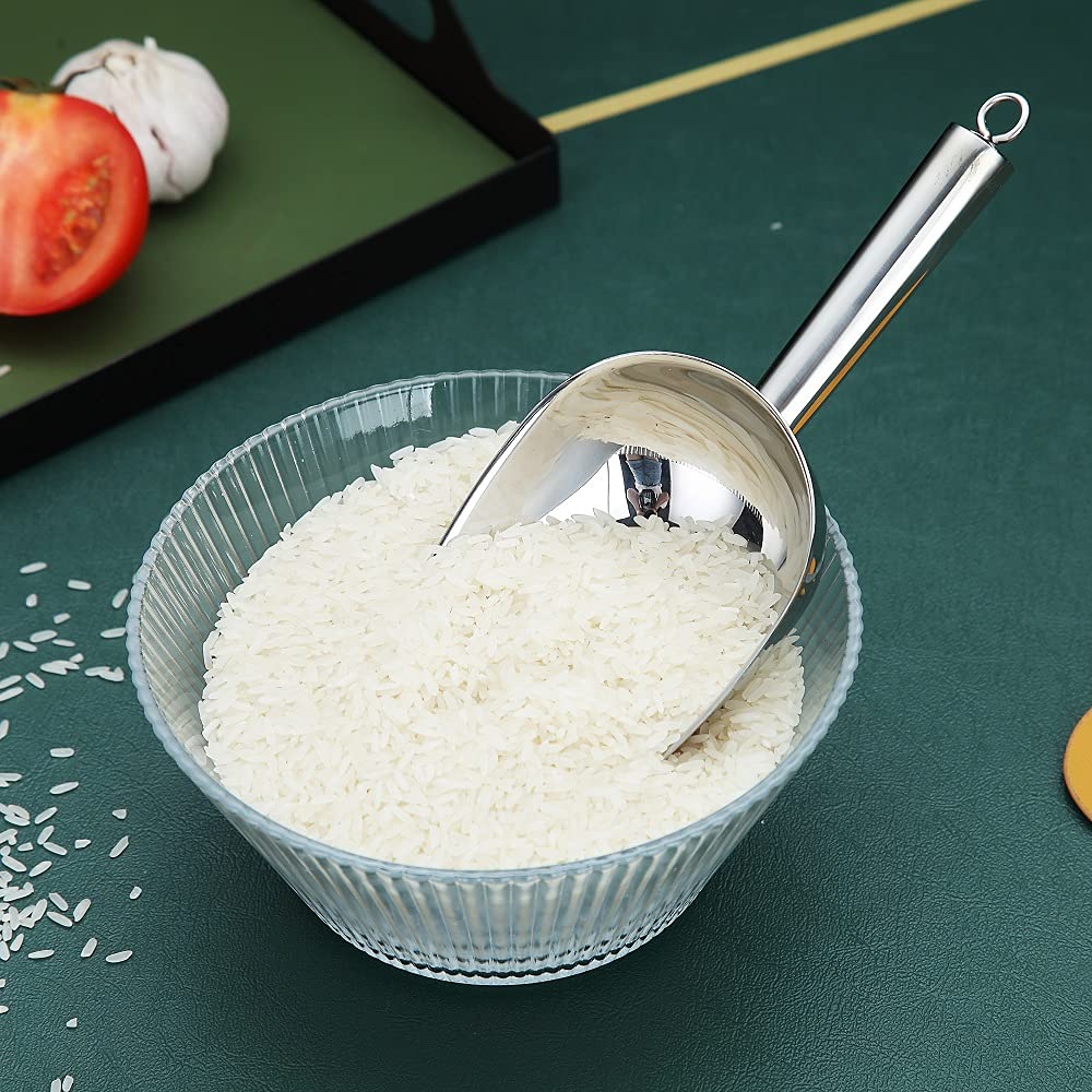 Paletta Per Gelato In Acciaio Inossidabile 9 Pollici 8oz Argento Lavabile In Lavastoviglie