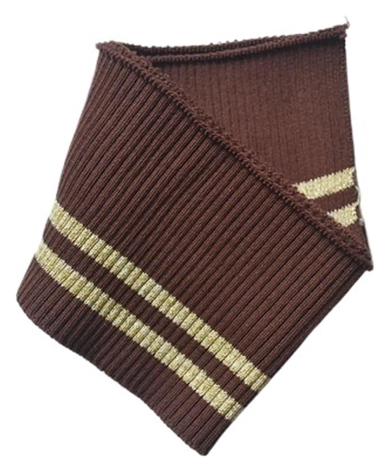 Knit Cuff, Rib Knit Cuffs Multicolor 8.5cm Cotton Thread for Jacket Dress Collar Hem(Coffee)