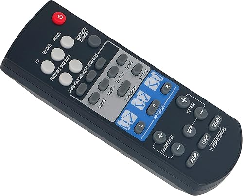 Miniatura 7 de Beyution FSR80 ZG80760 Reemplazo de control remoto para Yamaha Soundbar YSP-1400 YSP1400 YSP-1400BL