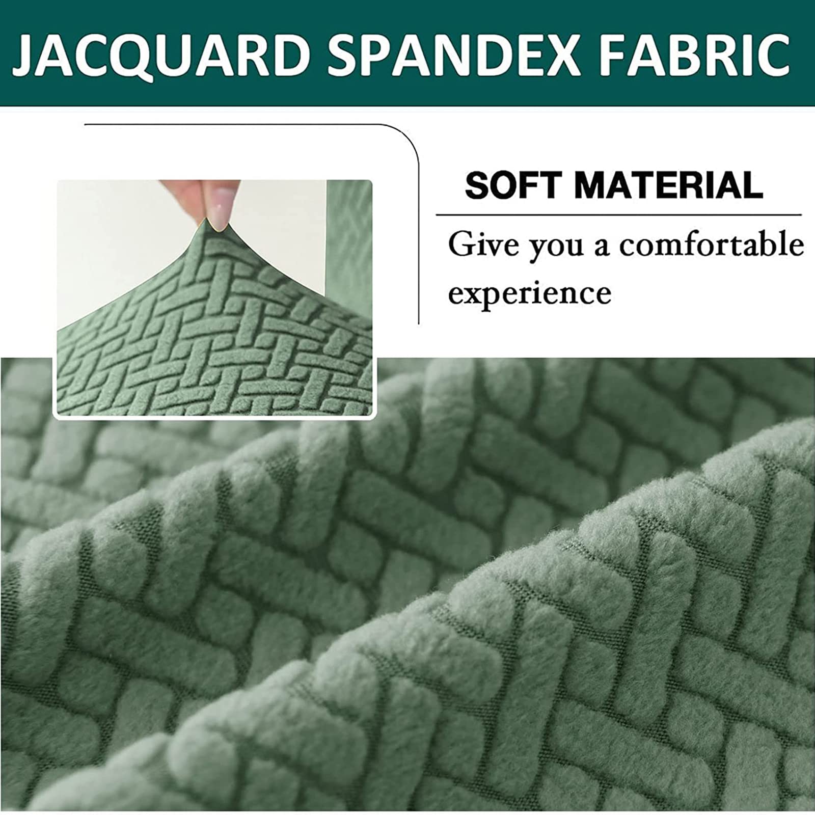 Coprisgabello da Bar Elasticizzato, Coprisedia Rimovibile per Bancone da Pub, Fodera per Sedia da Pub Jacquard Fodera per Sedia Girevole Antiscivolo, con Fondo Elastico,F,4pack