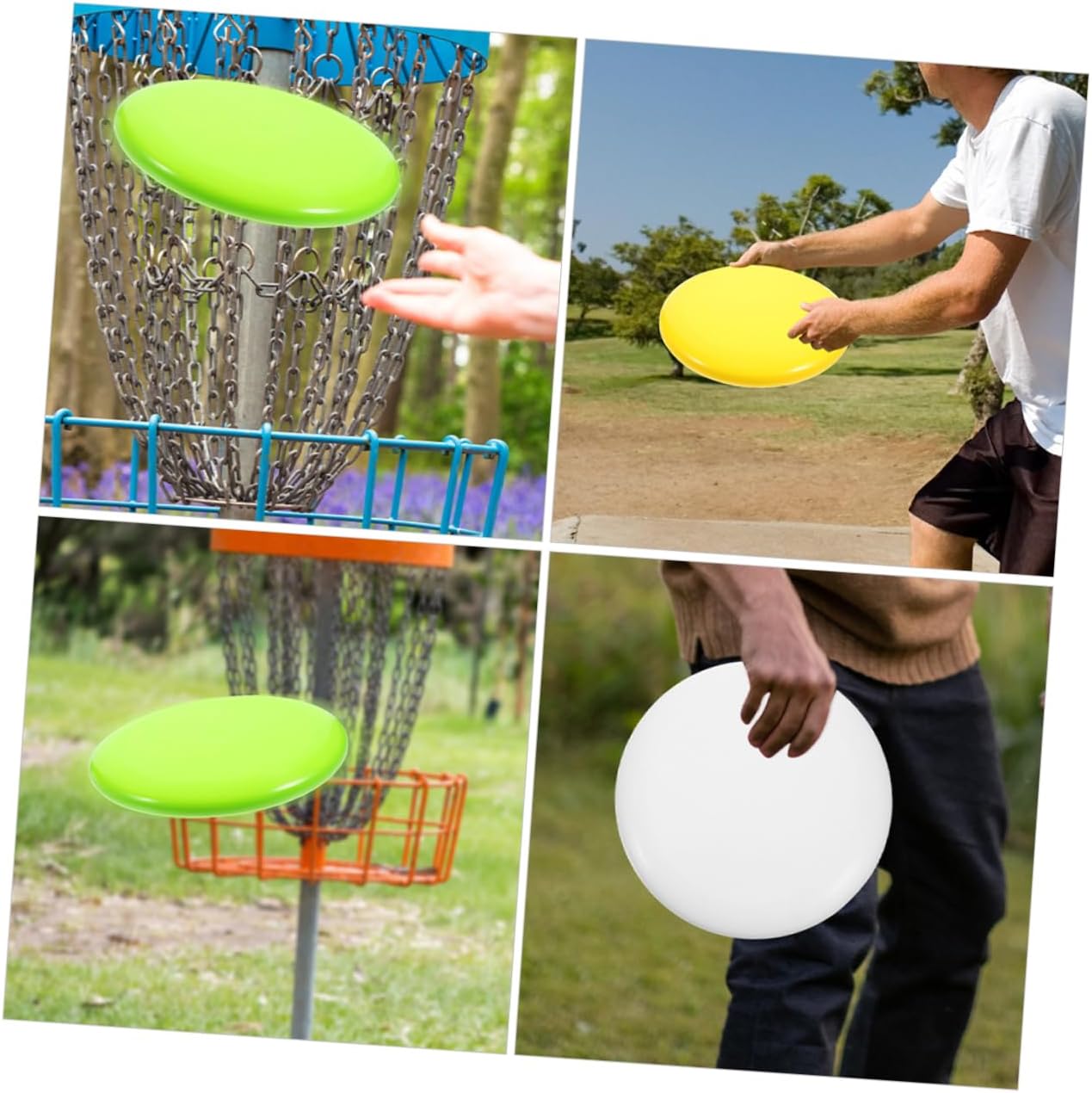 VICASKY 6pcs Softball Practice Throwing Discs Accurate Pitching Development Tool for Use for Beginners and Athletes Lightweight and Versatile Training Aid