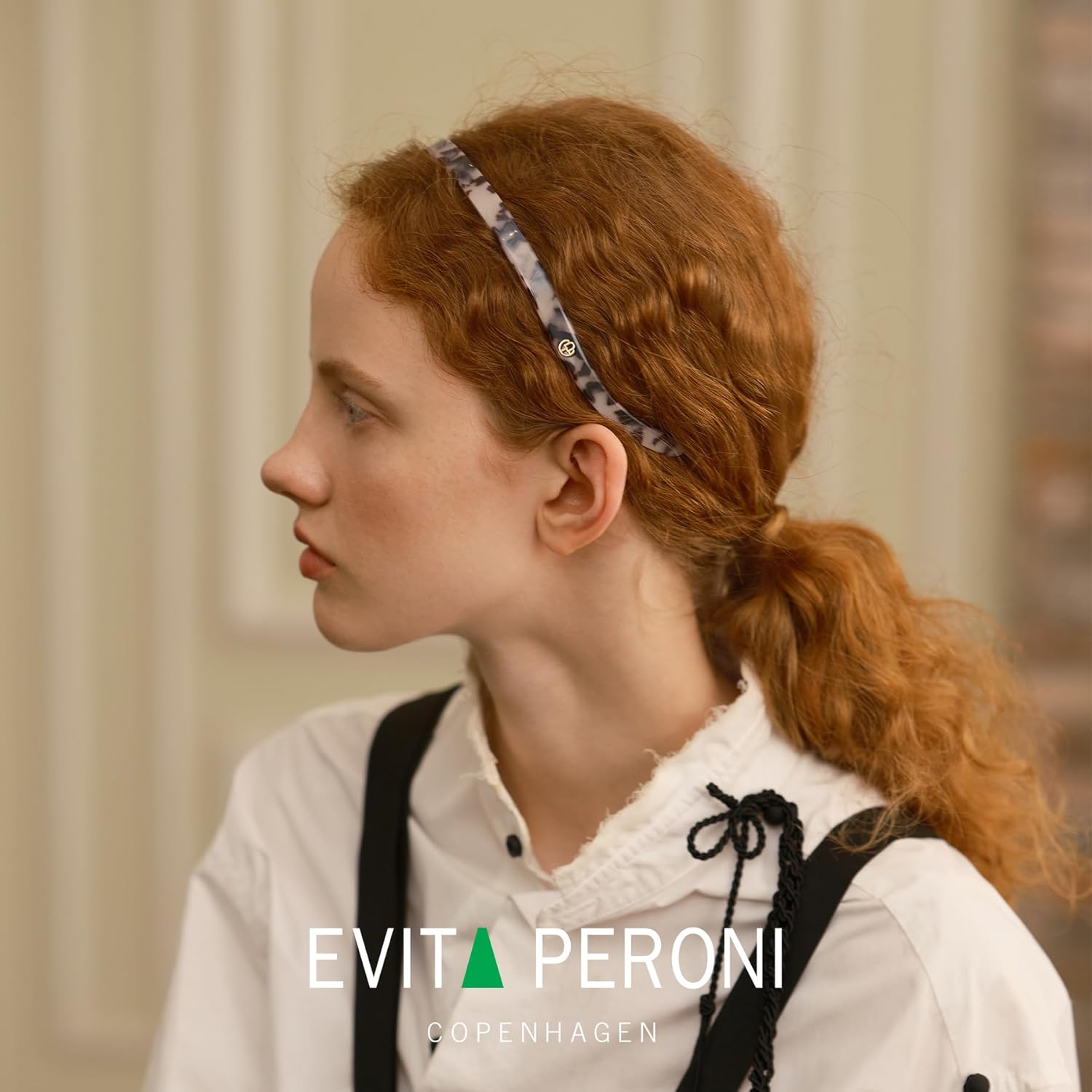 EVITA PERONI Hair Band for Eyewear - No Pressure, No Headache, Comfortable Thin Non-Slip Headbands for Women's Hair Fashion - Amber - Image 2