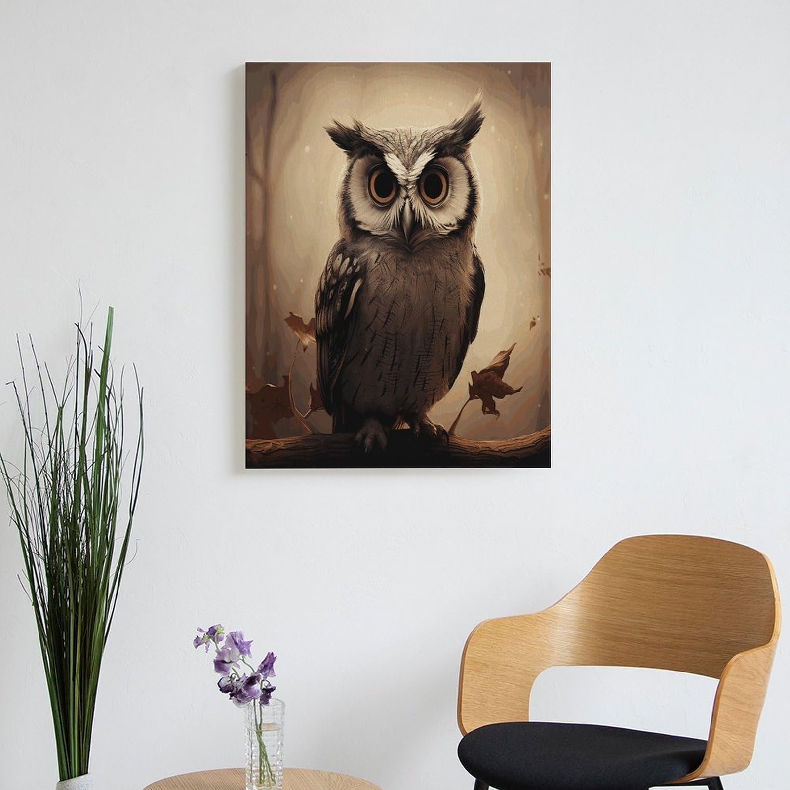 LPAGBCNU Malen nach Zahlen für Erwachsene, Anfänger, Erwachsene, Malen-nach-Zahlen-Kits auf Leinwand, Acryl-Ölfarben, Gemälde mit Pinseln, als Geschenk, Wanddekoration