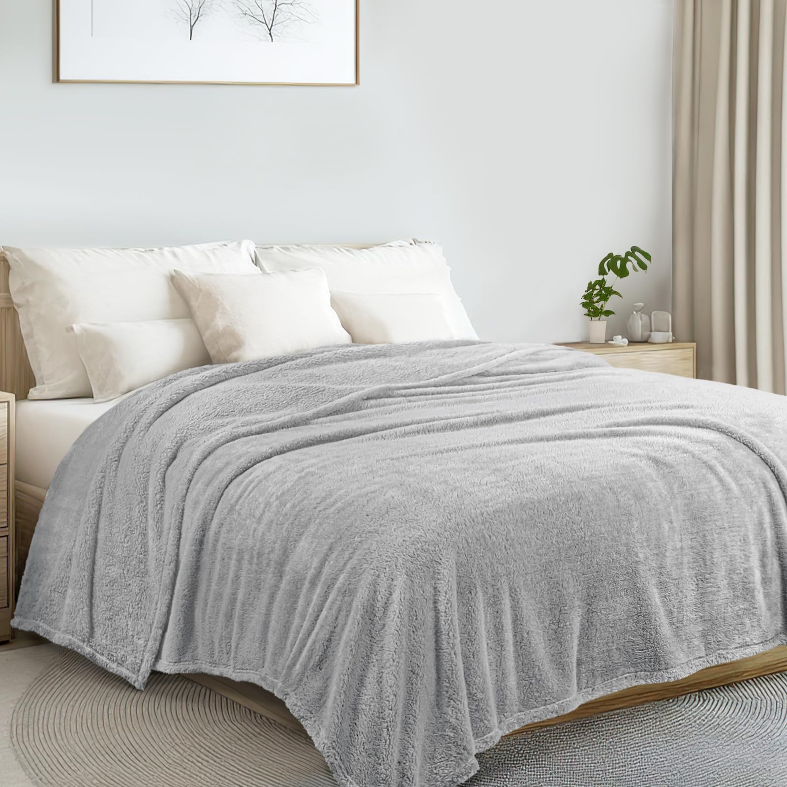 Exclusivo Mezcla Double Size Flannel Fleece Blanket