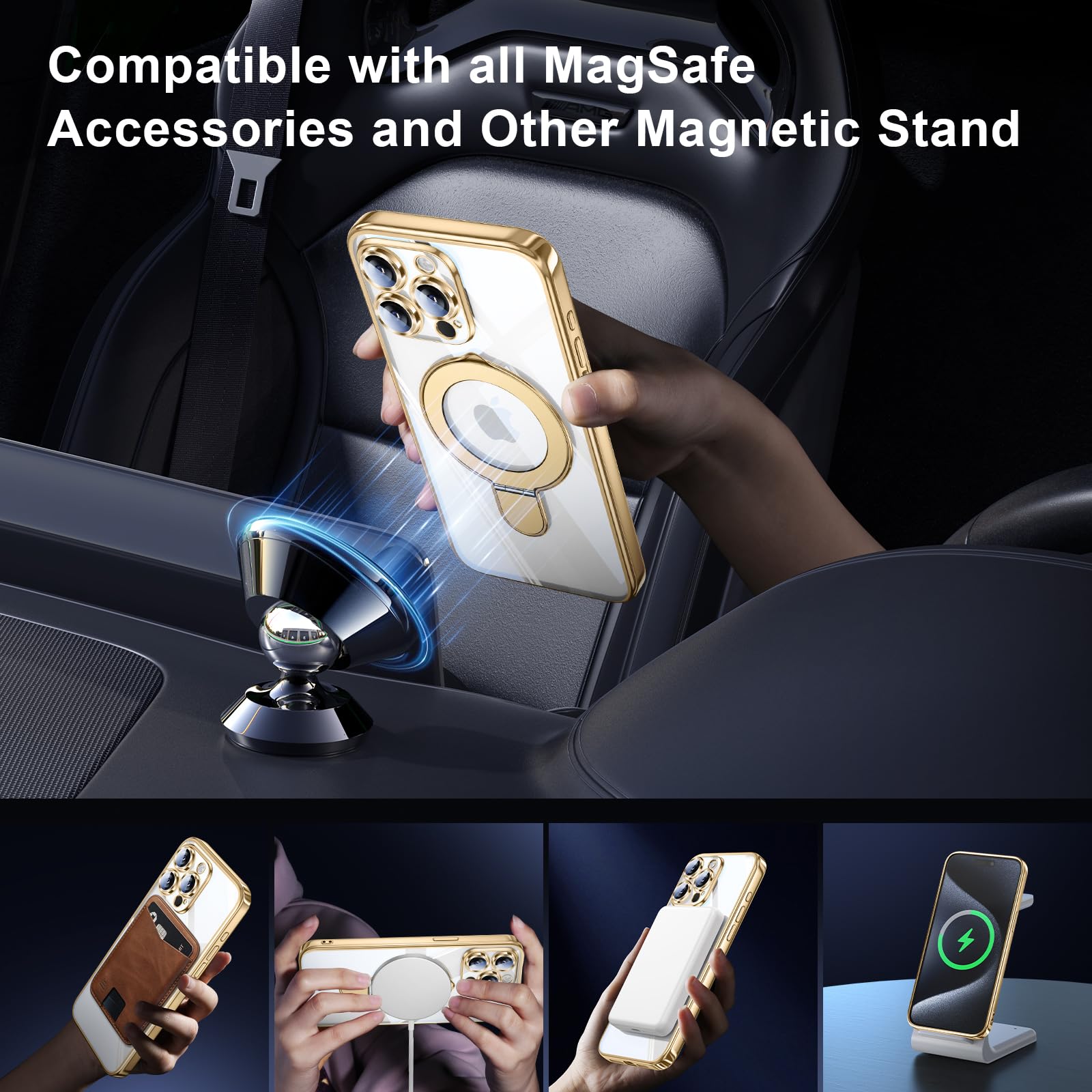 FRLMOOES Coque pour iPhone 15 Pro Max avec 2 protecteurs d'écran, coque FRLMOOES Coque pour iPhone 15 Pro Max avec 2 protecteurs d'écran, coque