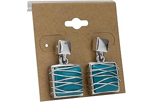 Attractive Brown Kraft Earring Cards for Displaying Your Jewelry