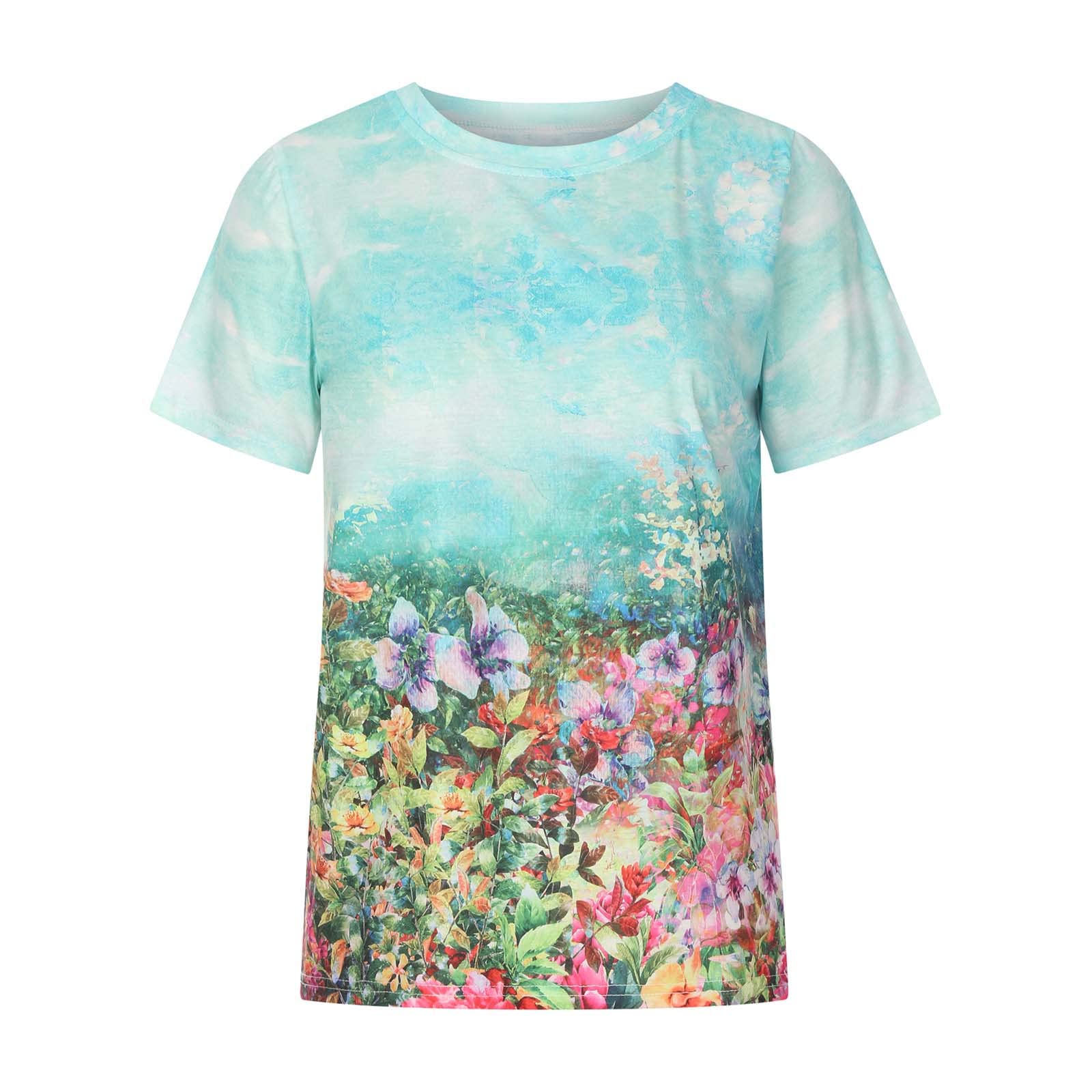 Acquista T-shirt da donna con stampa di animali vintage T-shirt a maniche corte alla moda estiva 3d stampa gufo abbigliamento femminile oversize T-shirt da donna per le vacanze in Italia a partire