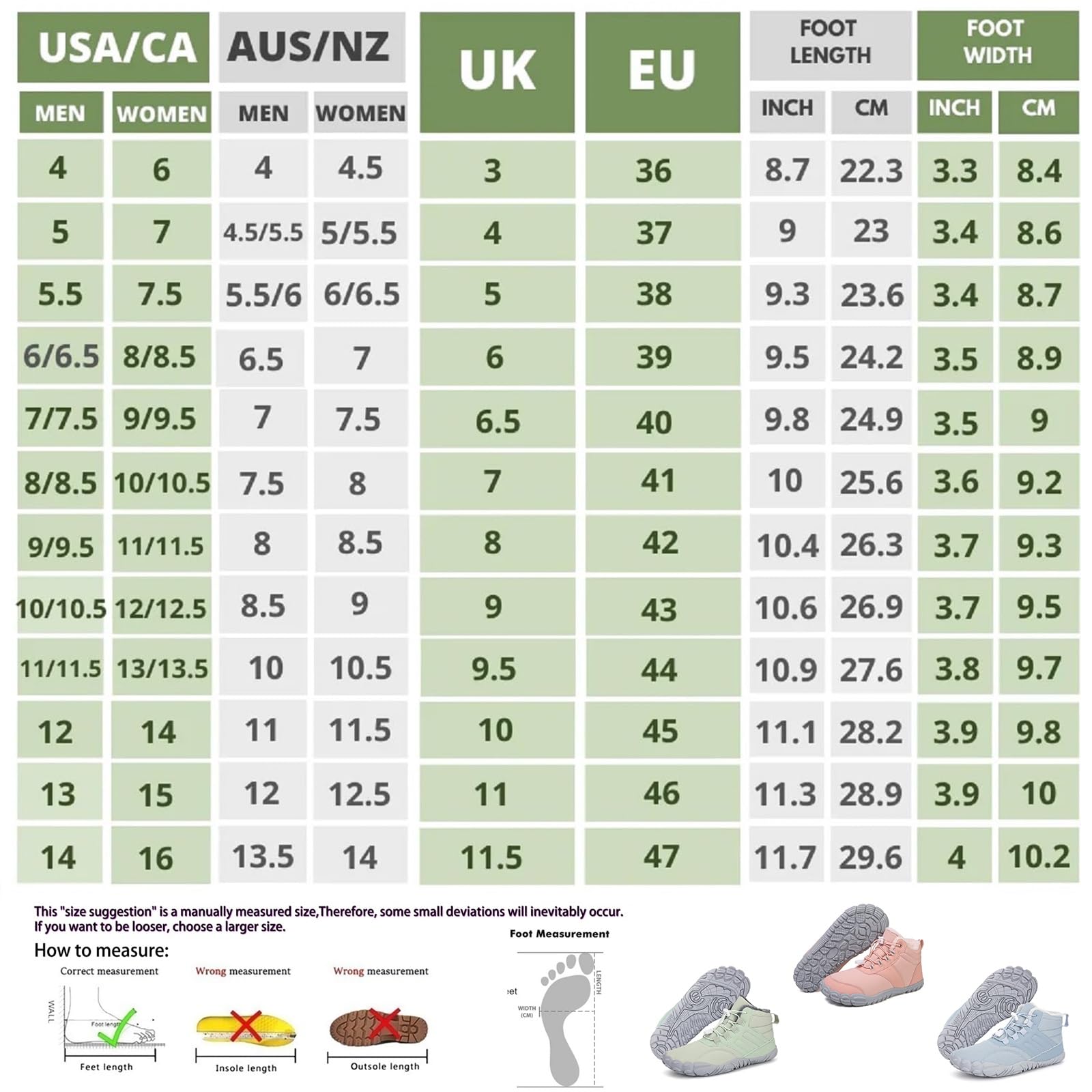 Barefoot Scarpe Inverno Uomo Donna Outdoor Minimalista Unisex Impermeabile Antiscivolo Caldo Leggere Comode Punta larga Barefoot Scarpe Five Finger Sneakers Scarpa da Camminata(Black 2,41 EU)