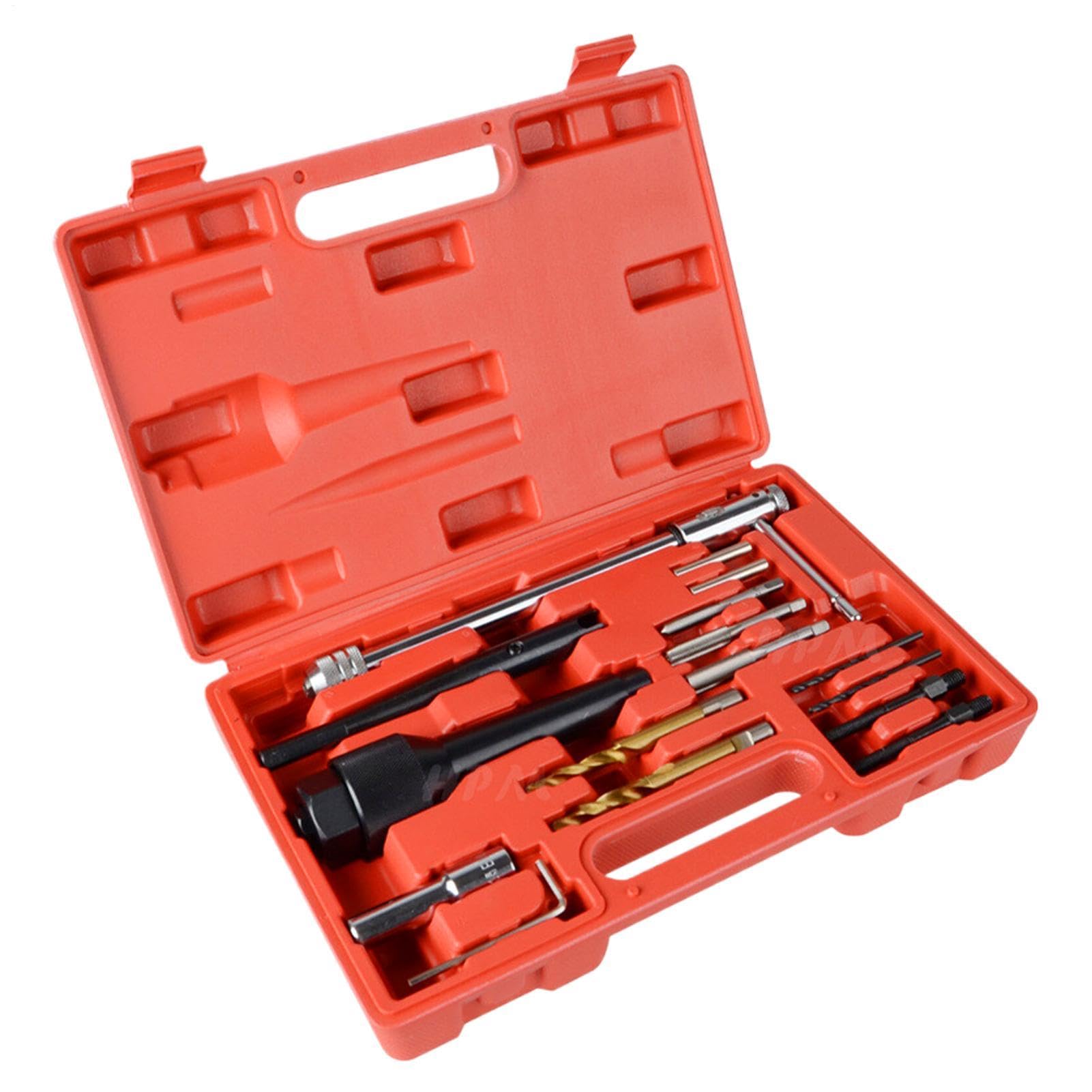 Set di Estrattori per Spine Motore Misura M10 Presa e Sicura con Astuccio | Set di Bussole per Spinotti Auto per Meccanici Tecnici Appassionati Officina Domestica Manutenzione