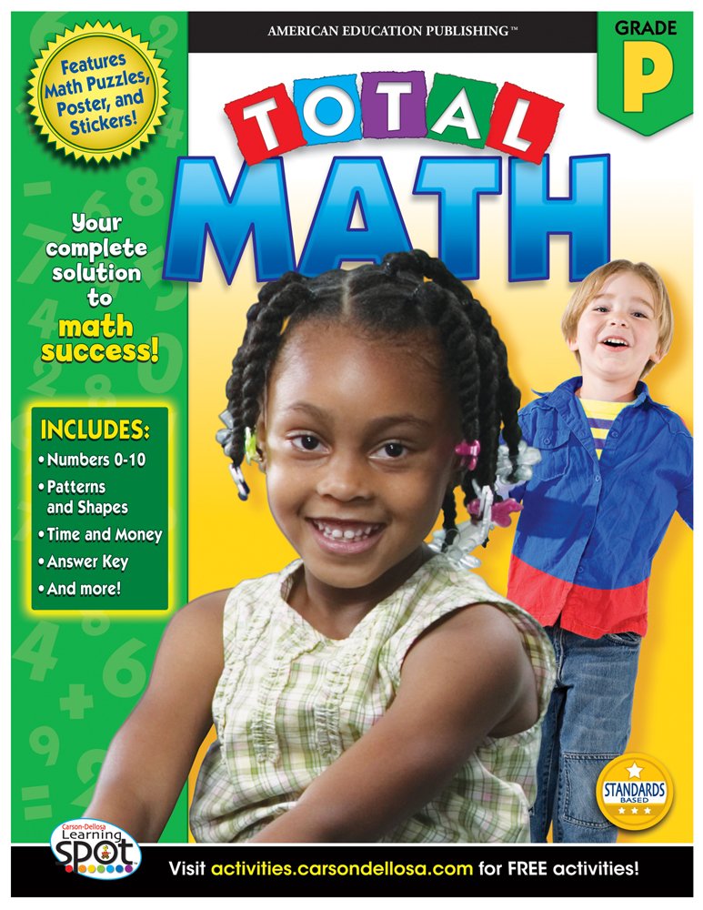 Total Math, Grade PK Paperback – January 3, 2012