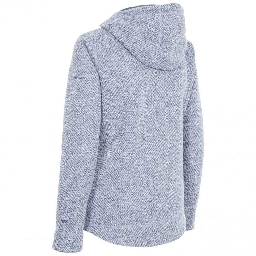 Trespass Chaqueta de Microfibra cálida para Mujer con Capucha, 260 g/m² (1 Unidad)