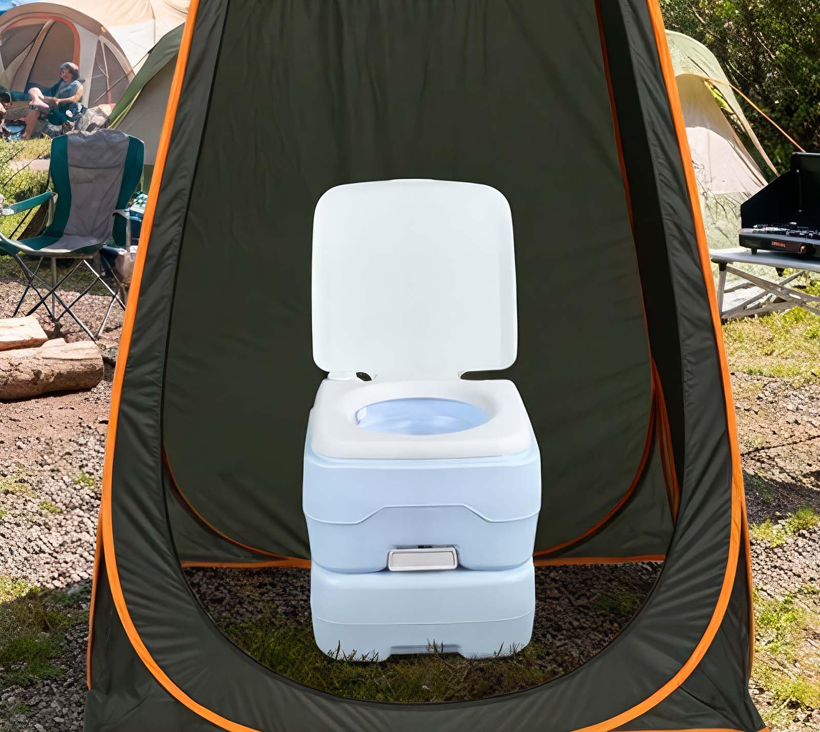 WESTMANN Ashford | Mobile Chemie Campingtoilette | tragbar