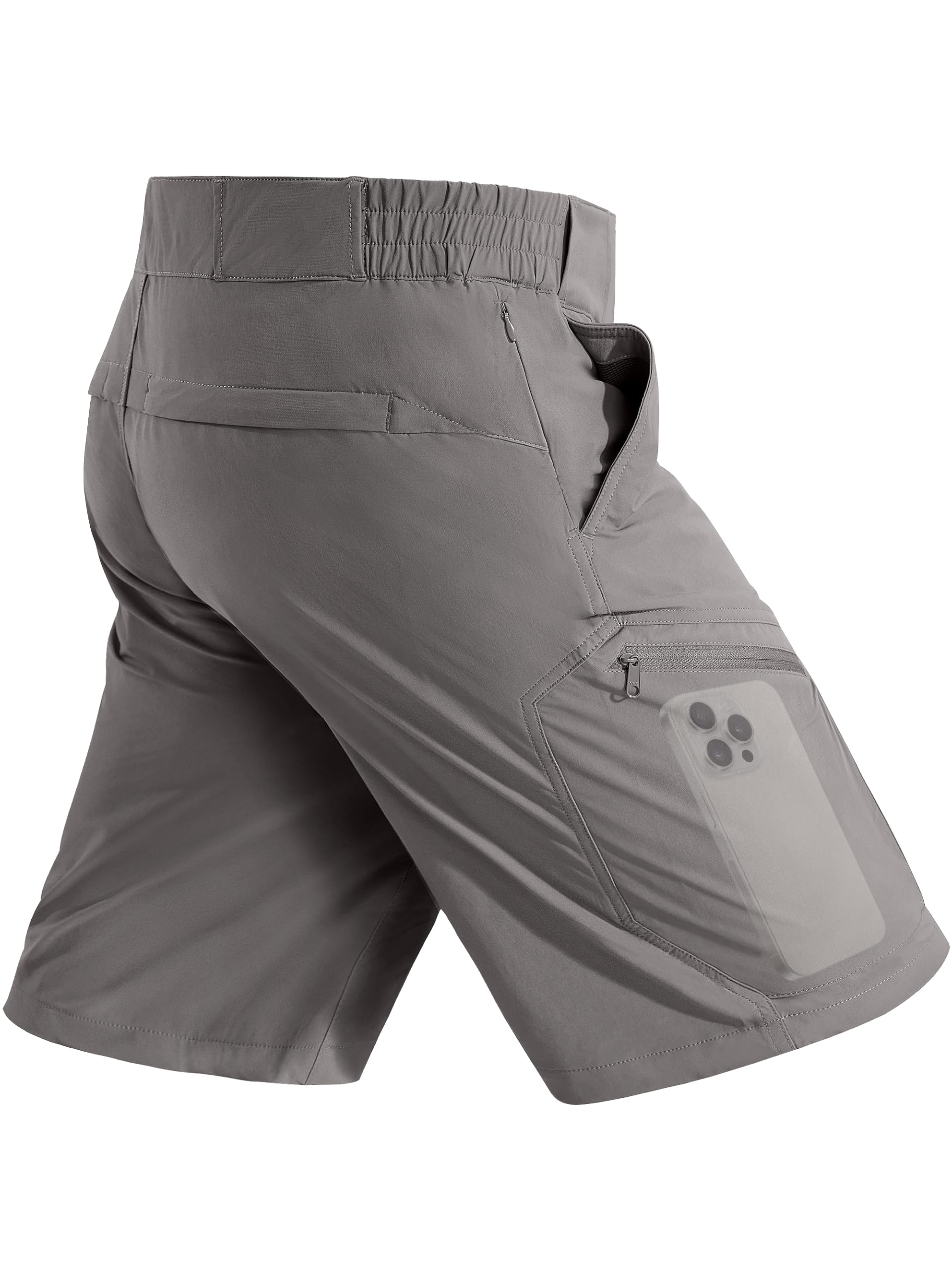 Men's Hiking Cargo Shorts Lightweight Tactical Quick Dry