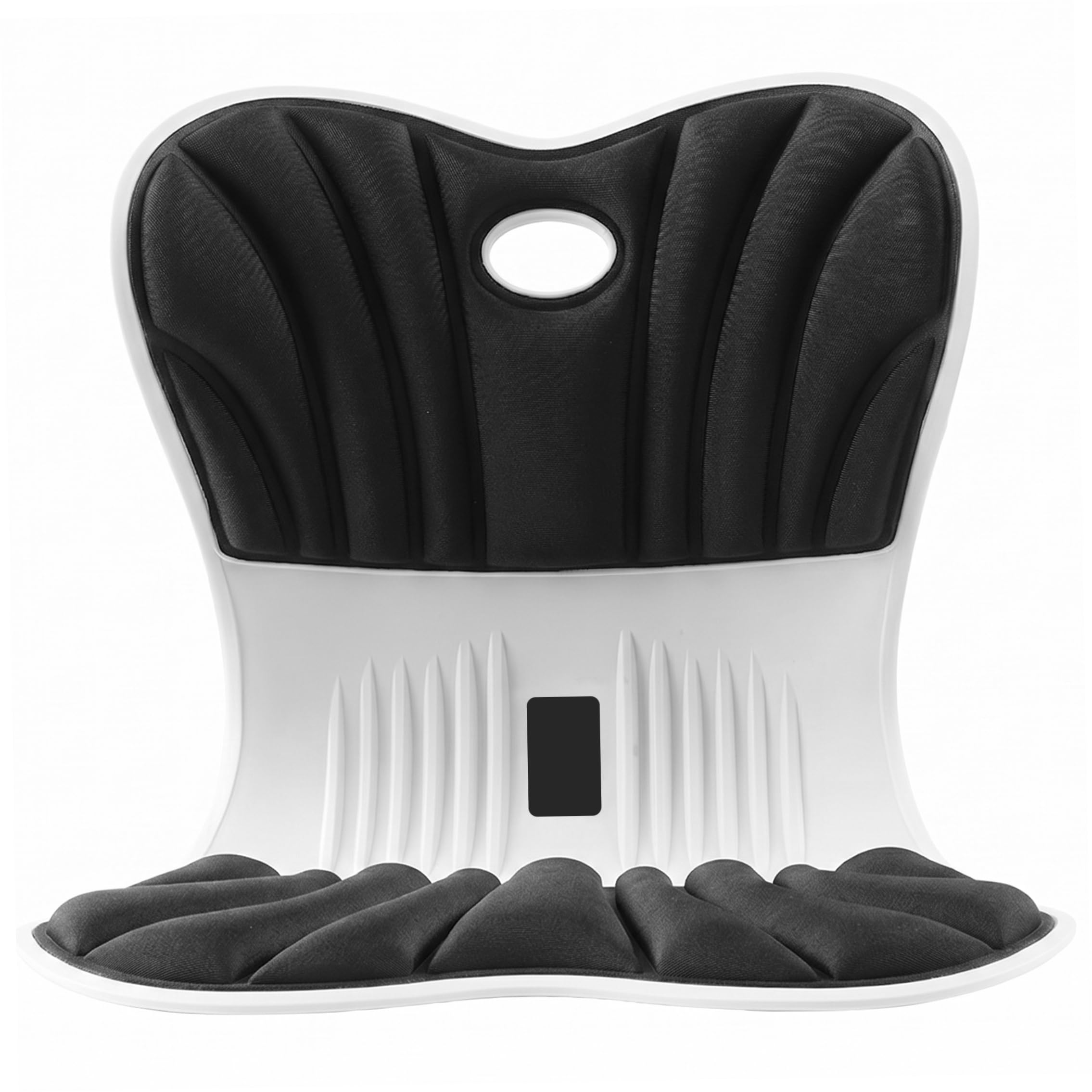 Tsawntd Back Support for Chair, Correct Posture Lumbar Support for Office Chair, Plus Size Back Cushion with High-Density Memory Foam, Black (18x15x14 Inch) lumbar for