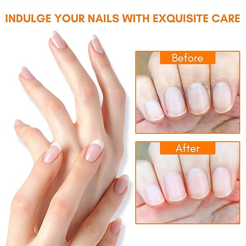 Miniatura 4 de Makartt Aceite de cutícula para el cuidado de las uñas, 0.5 onzas líquidas, suavizante de cutículas, tratamiento de crecimiento de uñas de absorción