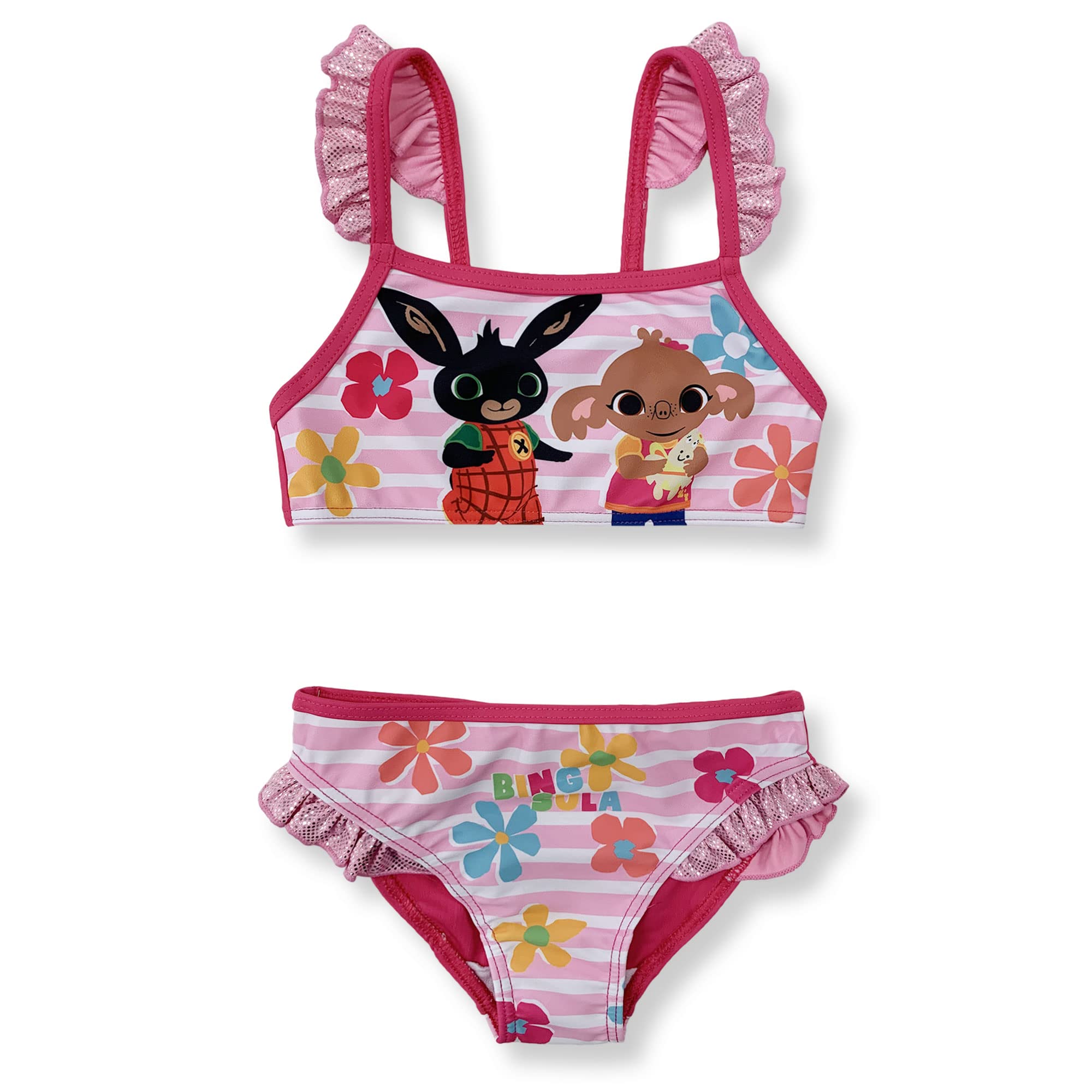 Sun-CitySUN CITY Bing and Sola Bikini Costume, Two Piece Beach Costume for Girls