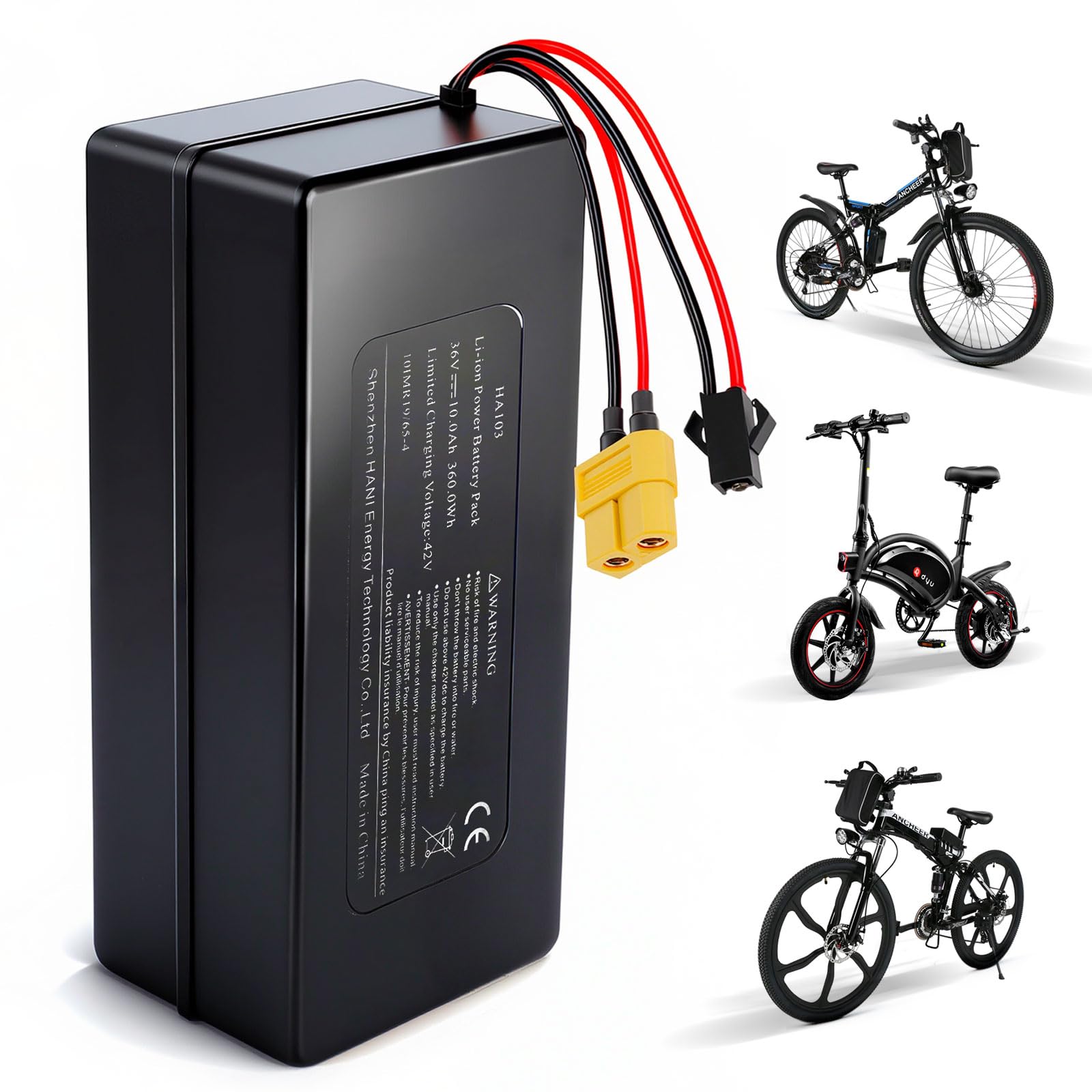 Amazon.com: 36V 6Ah 216Wh Lithium Battery for Jetson Bolt Pro E