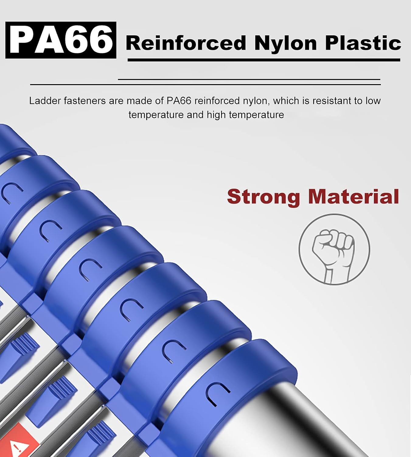 JAPEL Telescopiladdercopiladder with Safety Independent Locking, Portable Slow Downladder for The Walls, Change The Light Bulbs,Ing/a/6.3M/20.7Ft