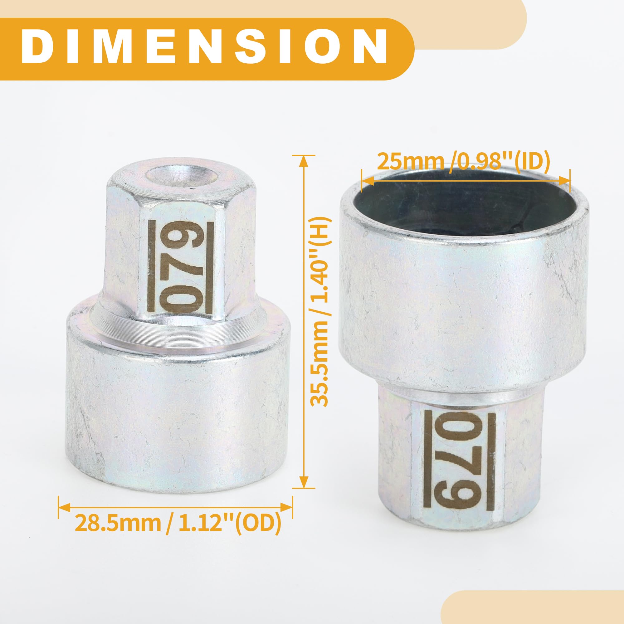 Écrou De Roue Antivol - Clé De Serrure Anti-vol Pour Roue De Voiture - Pour BMW Pour MINI COOPER Acier Allié Plaqué Zinc Ton Argenté - 1 Pc #079