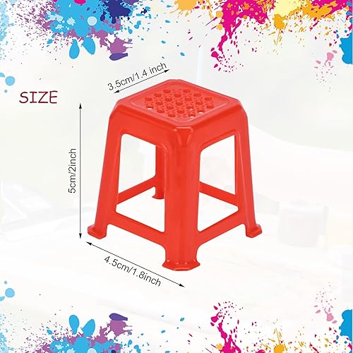 Miniatura 2 de Soporte de pintura de 16 piezas, soportes de lona para pies de lona, mini soportes de lona fluida que no se saltan, soportes de soporte de lona de