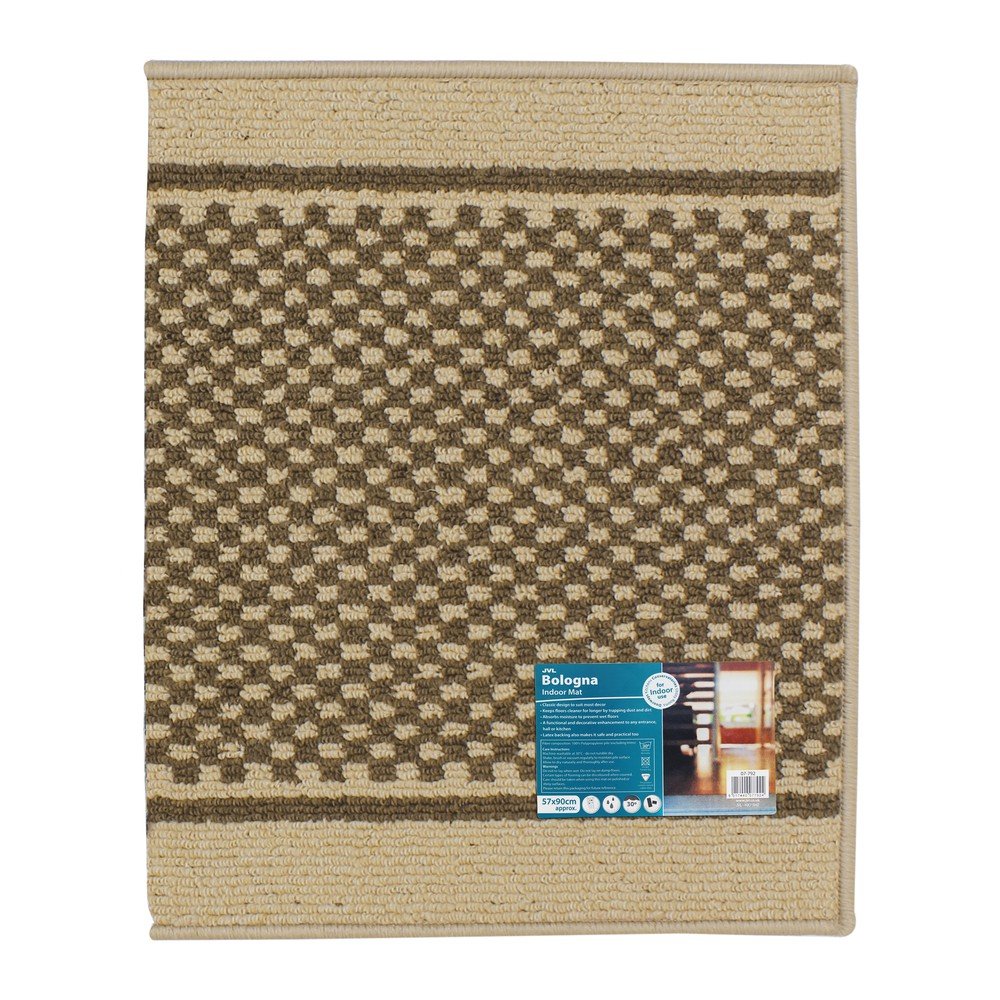 Zerbino da interno Gabriel in polipropilene marrone 60.0x90.0 cm | Leroy Merlin