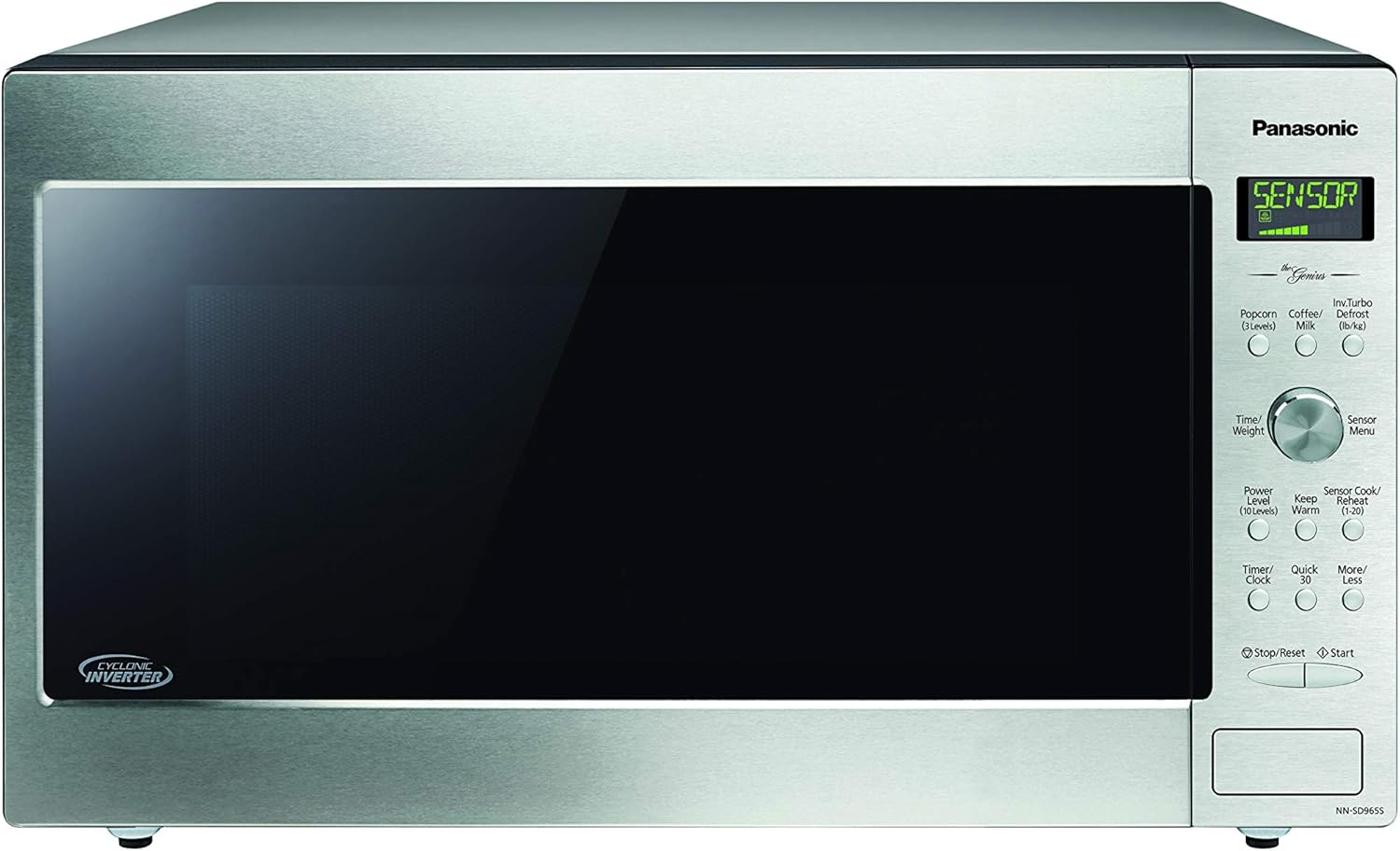 Panasonic NNSD965S Full Size 2.2 cft. 1200W Genius Cyclonic Inverter