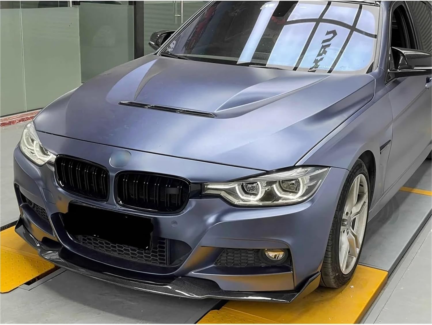 Engine Hood Bonnet Compatible for BMW 3/4 Series F30/F35/F32/F36 Change CS Aluminum/Iron Hood Engine Cover Bonnet