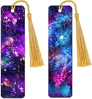 Vista 12 de WIRESTER Juego de 2 marcapáginas de metal con borla dorada clara para estudiantes, lectores, profesores, amantes de los libros, posturas divertidas