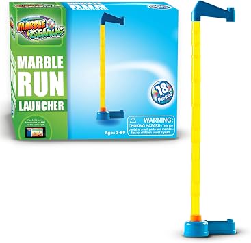 Marble Genius Marble Run Launcher Set, STEM Toy