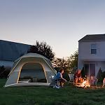 CAMPROS CP Tent 2/4/6 Person Tents, Waterproof Dome Camping Tent with Rainfly, Large Mesh Windows, Wider Door, Easy Setup, Portable with Carry Bag